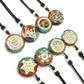 Seven Chakras Orgonite Necklace
