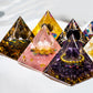 Natural Crystal Energy Generator Pyramid